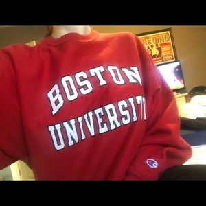 Boston University Vintage crewneck sweater